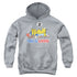 GARFIELD/THIS IS LIVING - YOUTH PULLOVER HOODIE - ATHLETIC HEATHER