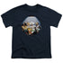 GARFIELD/PLAYING WITH THE BIG DOGS - S/S YOUTH 18/1 - NAVY