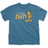 GARFIELD/I THINK NOT - S/S YOUTH 18/1 - SLATE