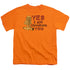 GARFIELD/YES I AM - S/S YOUTH 18/1 - ORANGE