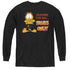 GARFIELD/TREATS ONLY - YOUTH LONG SLEEVE TEE - BLACK