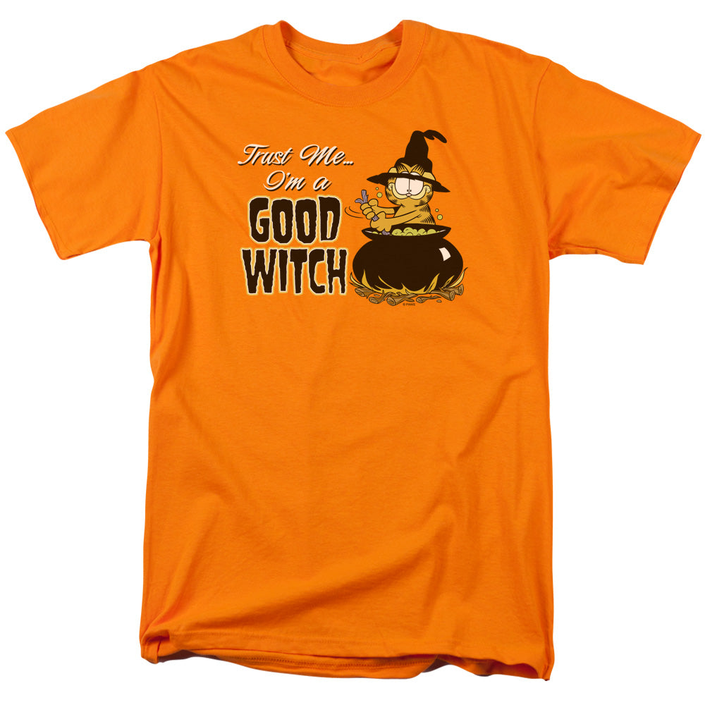 GARFIELD/TRUST ME - S/S ADULT 18/1 - ORANGE
