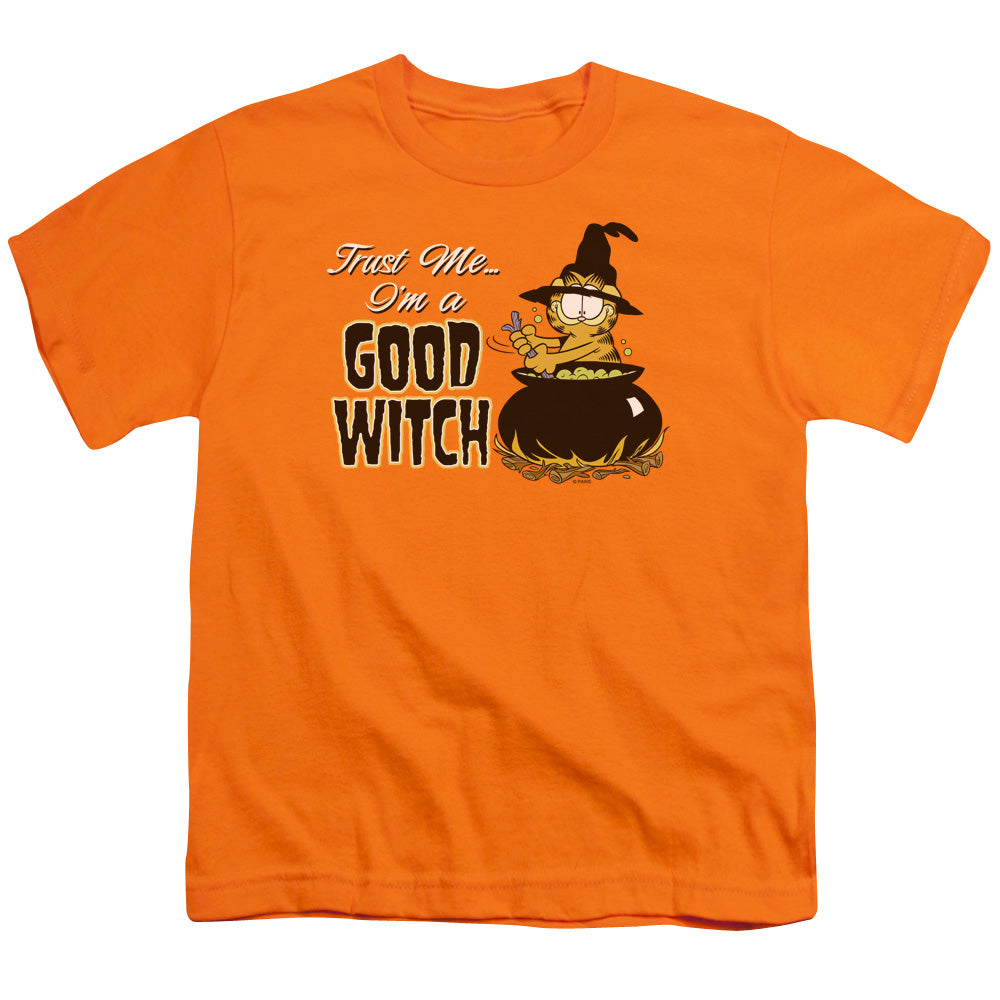 GARFIELD/TRUST ME - S/S YOUTH 18/1 - ORANGE