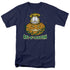 GARFIELD/CAT O LANTERN - S/S ADULT 18/1 - NAVY