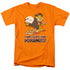 GARFIELD/I VANT DOUGHNUTS - S/S ADULT 18/1 - ORANGE