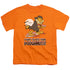 GARFIELD/I VANT DOUGHNUTS - S/S YOUTH 18/1 - ORANGE