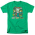 GARFIELD/BEST GIFT EVER - S/S ADULT 18/1 - KELLY GREEN