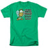 GARFIELD/IVE BEEN GOOD - S/S ADULT 18/1 - KELLY GREEN