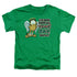 GARFIELD/IVE BEEN GOOD - S/S TODDLER TEE - KELLY GREEN