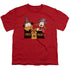 GARFIELD/TRICK OR TREAT - S/S YOUTH 18/1 - RED