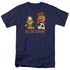 GARFIELD/DROOLING PUMPKINS - S/S ADULT 18/1 - NAVY
