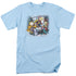 GARFIELD/MINE! - S/S ADULT 18/1 - LIGHT BLUE