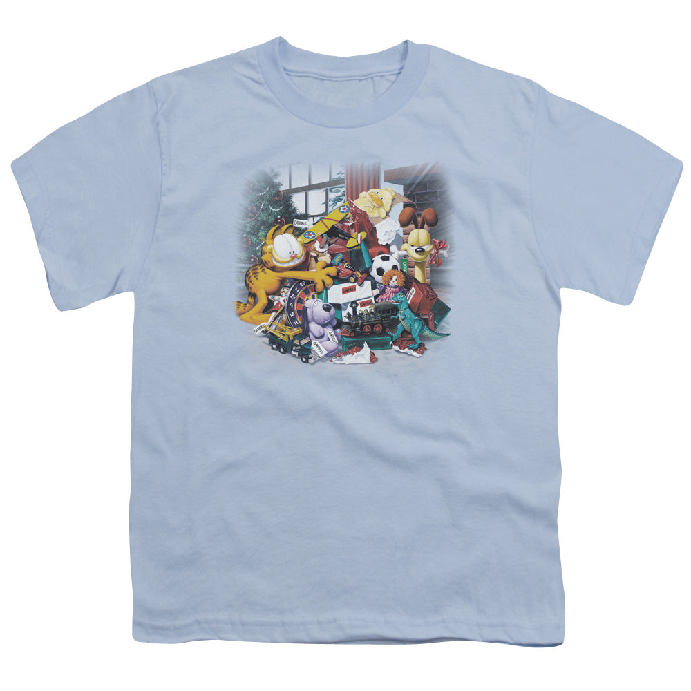 GARFIELD/MINE! - S/S YOUTH 18/1 - LIGHT BLUE