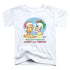GARFIELD/MERRY AND STRIPED - S/S TODDLER TEE - WHITE