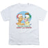 GARFIELD/MERRY AND STRIPED - S/S YOUTH 18/1 - WHITE