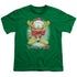 GARFIELD/UNWRAP THE JOY! - S/S YOUTH 18/1 - KELLY GREEN