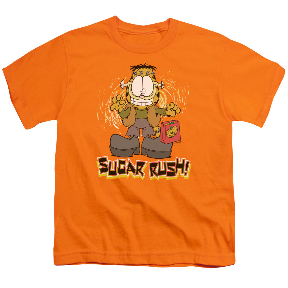 GARFIELD/SUGAR RUSH - S/S YOUTH 18/1 - ORANGE