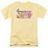 GARFIELD/MOM NUMBER ONE - S/S ADULT 18/1 - BANANA