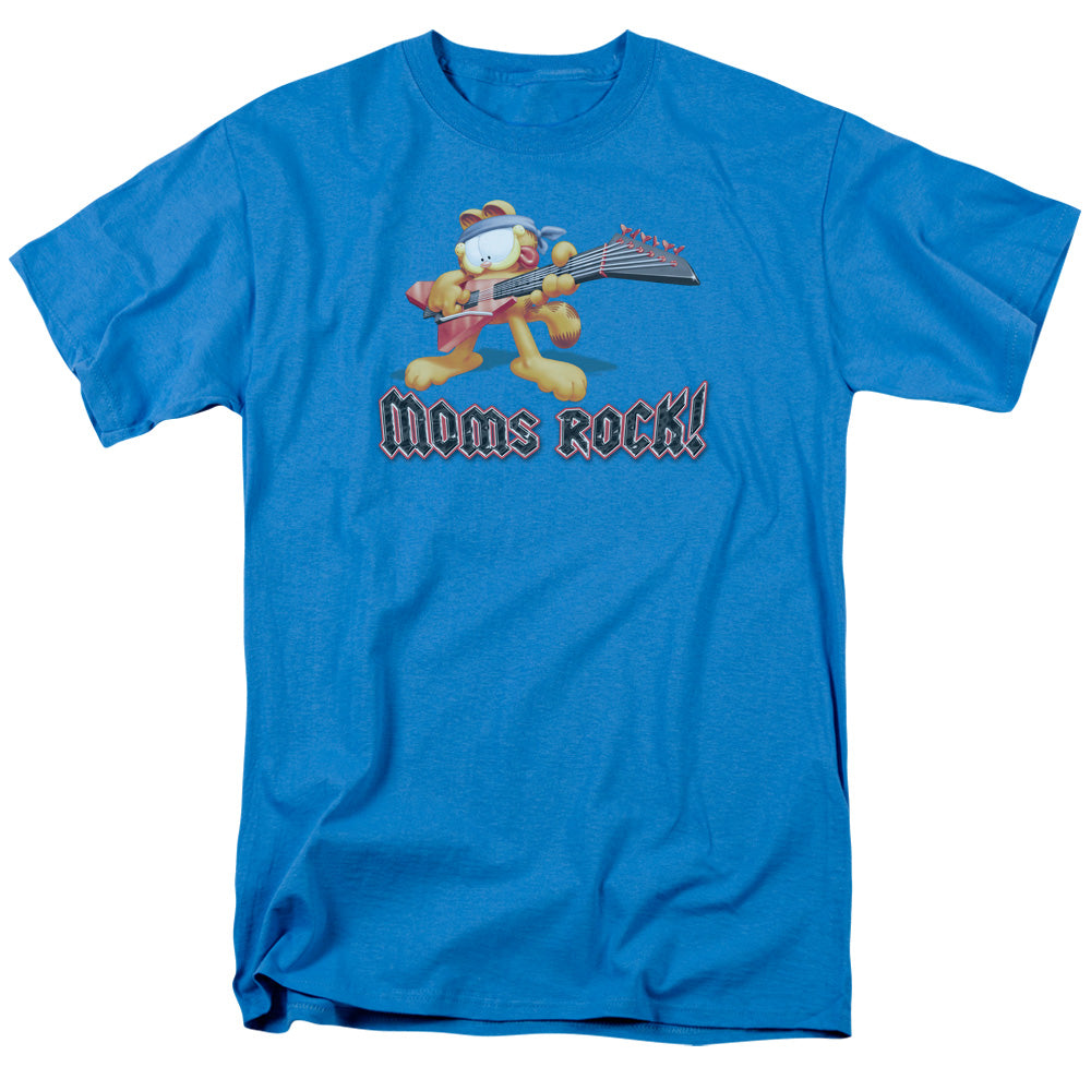 GARFIELD/MOMS ROCK - S/S ADULT 18/1 - TURQUOISE