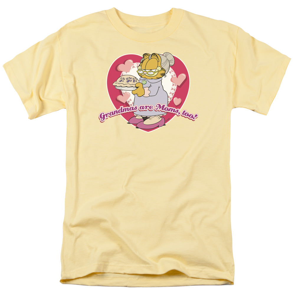 GARFIELD/DONT FORGET GRANDMA - S/S ADULT 18/1 - BANANA