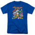 GARFIELD/MY MESS - S/S ADULT 18/1 - ROYAL BLUE