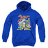 GARFIELD/MY MESS - YOUTH PULLOVER HOODIE - ROYAL BLUE