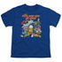 GARFIELD/MY MESS - S/S YOUTH 18/1 - ROYAL BLUE