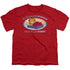 GARFIELD/POP OUT OF BED - S/S YOUTH 18/1 - RED