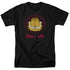 GARFIELD/OBEY ME - S/S ADULT 18/1 - BLACK
