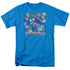GARFIELD/GO HAWAIIAN - S/S ADULT 18/1 - TURQUOISE