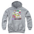 GARFIELD/NOW DADS COOKING - YOUTH PULLOVER HOODIE - ATHLETIC HEATHER
