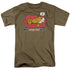 GARFIELD/WHAT EVERY DAD WANTS - S/S ADULT 18/1 - SAFARI GREEN