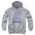GARFIELD/KING OF THE GRILL - YOUTH PULLOVER HOODIE - ATHLETIC HEATHER