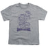 GARFIELD/KING OF THE GRILL - S/S YOUTH 18/1 - ATHLETIC HEATHER