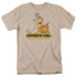 GARFIELD/CALL IN SICK - S/S ADULT 18/1 - SAND