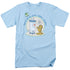 GARFIELD/PLANT A TREE - S/S ADULT 18/1 - LIGHT BLUE