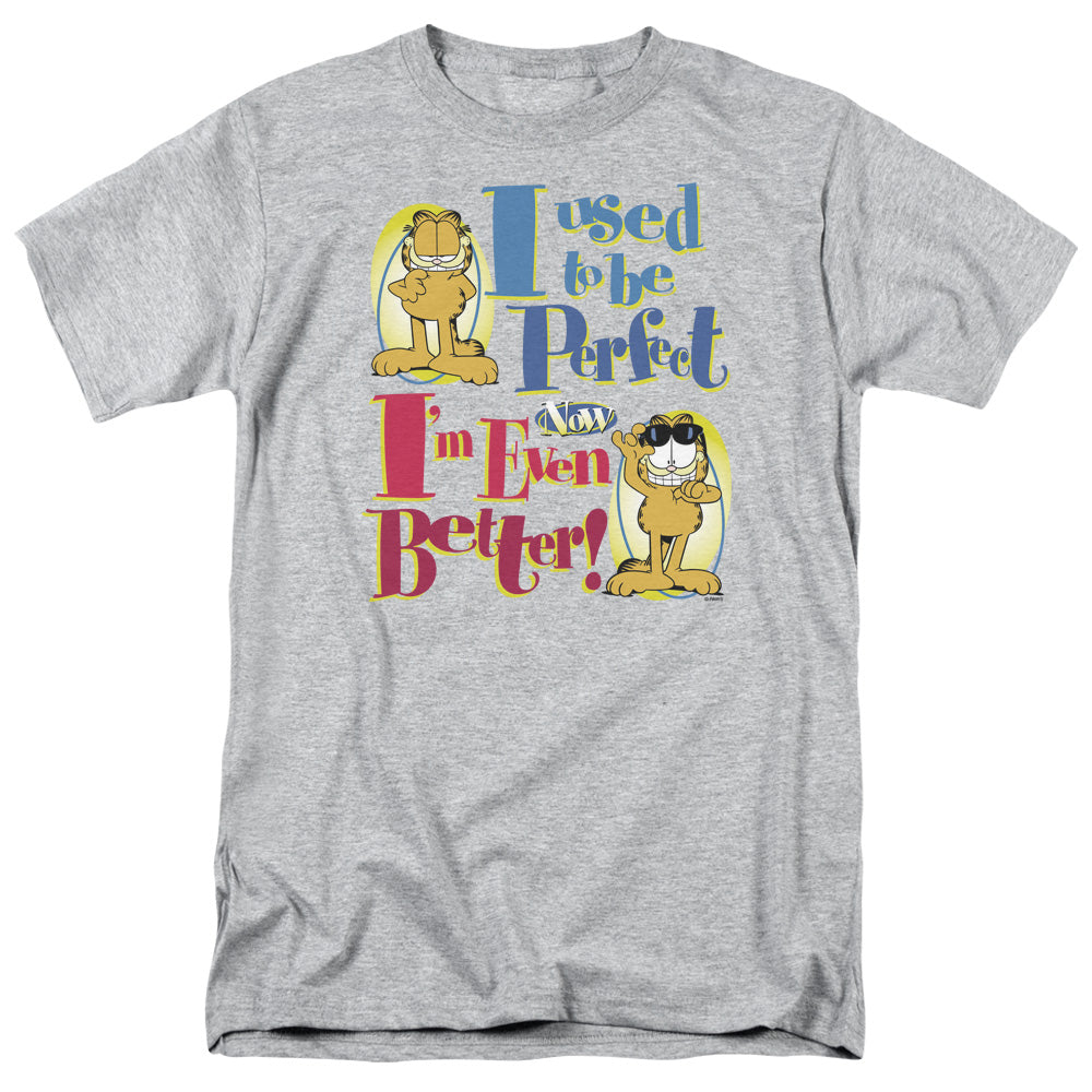 GARFIELD/EVEN BETTER - S/S ADULT 18/1 - ATHLETIC HEATHER