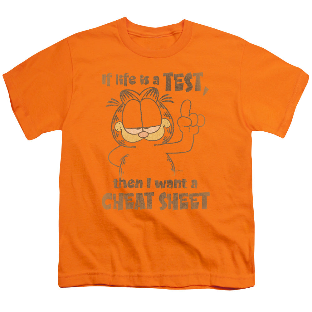 GARFIELD/CHEAT SHEET - S/S YOUTH 18/1 - ORANGE