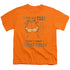 GARFIELD/CHEAT SHEET - S/S YOUTH 18/1 - ORANGE