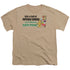 GARFIELD/DIFFICULT CHOICES - S/S YOUTH 18/1 - SAND