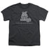 GARFIELD/GOOD MORNING SUNSHINE - S/S YOUTH 18/1 - CHARCOAL