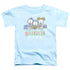 GARFIELD/BABY GANG - S/S TODDLER TEE - LIGHT BLUE