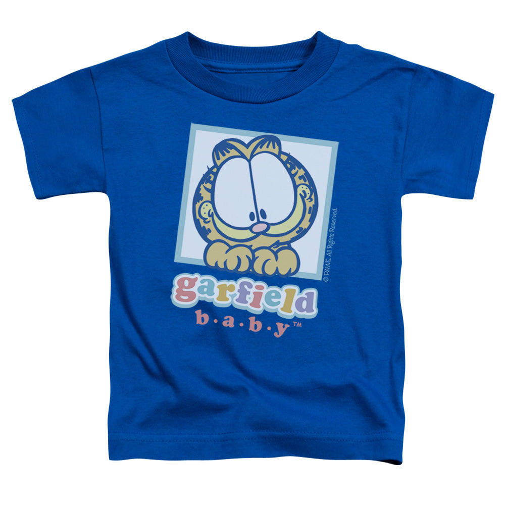 GARFIELD/BABY GARFIELD - S/S TODDLER TEE - ROYAL BLUE