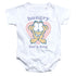 GARFIELD/HUNGRY FOR A HUG - INFANT SNAPSUIT - WHITE