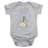 GARFIELD/BAD DAY - INFANT SNAPSUIT - ATHLETIC HEATHER