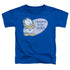 GARFIELD/DESERVE TO BE SPOILED - S/S TODDLER TEE - ROYAL BLUE