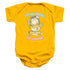 GARFIELD/IM CREATIVE - INFANT SNAPSUIT - GOLD