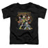 GARFIELD/SPOTLIGHT - S/S TODDLER TEE - BLACK