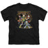 GARFIELD/SPOTLIGHT - S/S YOUTH 18/1 - BLACK