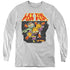GARFIELD/LET THE FUR FLY - YOUTH LONG SLEEVE TEE - ATHLETIC HEATHER